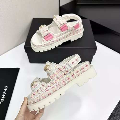 Cheap Chanel Sandal For Women #1292302 Replica Wholesale [$108.00 USD] [ITEM#1292302] on Replica Chanel Sandal