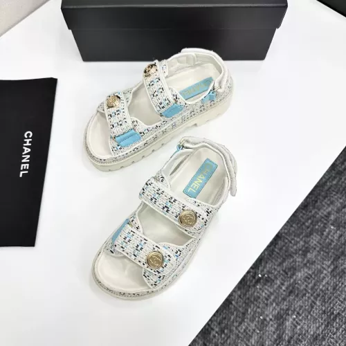 Cheap Chanel Sandal For Women #1292303 Replica Wholesale [$108.00 USD] [ITEM#1292303] on Replica Chanel Sandal