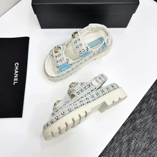 Cheap Chanel Sandal For Women #1292303 Replica Wholesale [$108.00 USD] [ITEM#1292303] on Replica Chanel Sandal