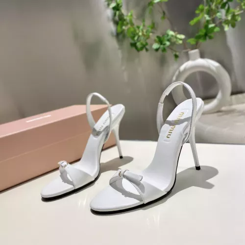 Cheap MIU MIU Sandal For Women #1292312 Replica Wholesale [$85.00 USD] [ITEM#1292312] on Replica MIU MIU Sandal