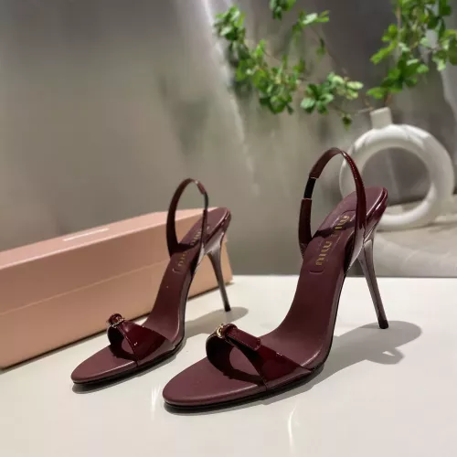 Cheap MIU MIU Sandal For Women #1292318 Replica Wholesale [$85.00 USD] [ITEM#1292318] on Replica MIU MIU Sandal