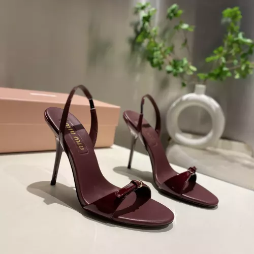 Cheap MIU MIU Sandal For Women #1292318 Replica Wholesale [$85.00 USD] [ITEM#1292318] on Replica MIU MIU Sandal