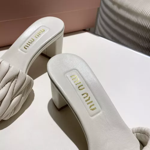 Cheap MIU MIU Slippers For Women #1292323 Replica Wholesale [$92.00 USD] [ITEM#1292323] on Replica MIU MIU Slippers