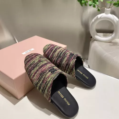 Cheap MIU MIU Slippers For Women #1292331 Replica Wholesale [$92.00 USD] [ITEM#1292331] on Replica MIU MIU Slippers