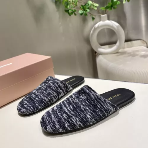 Cheap MIU MIU Slippers For Women #1292332 Replica Wholesale [$92.00 USD] [ITEM#1292332] on Replica MIU MIU Slippers