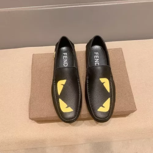 Cheap Fendi Leather Shoes For Men #1292349 Replica Wholesale [$76.00 USD] [ITEM#1292349] on Replica Fendi Leather Shoes