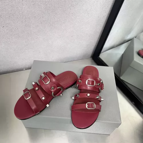 Cheap Balenciaga Slippers For Women #1292374 Replica Wholesale [$85.00 USD] [ITEM#1292374] on Replica Balenciaga Slippers