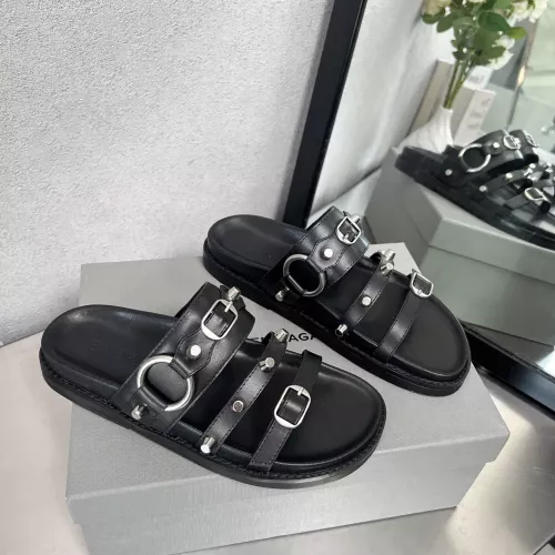 Cheap Balenciaga Slippers For Women #1292377 Replica Wholesale [$85.00 USD] [ITEM#1292377] on Replica Balenciaga Slippers