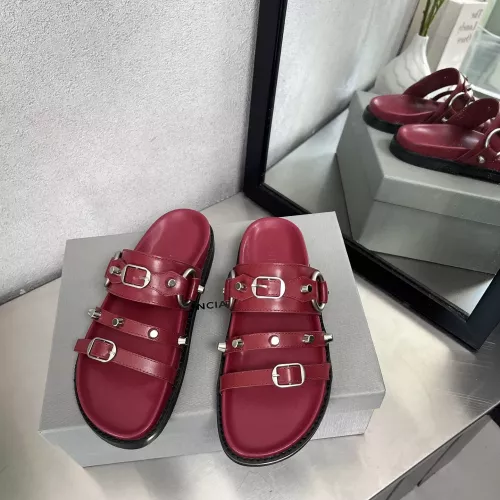 Cheap Balenciaga Slippers For Women #1292378 Replica Wholesale [$85.00 USD] [ITEM#1292378] on Replica Balenciaga Slippers