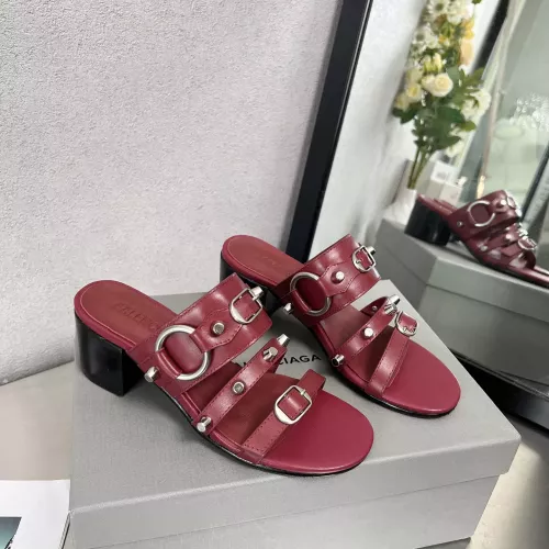 Cheap Balenciaga Slippers For Women #1292383 Replica Wholesale [$88.00 USD] [ITEM#1292383] on Replica Balenciaga Slippers