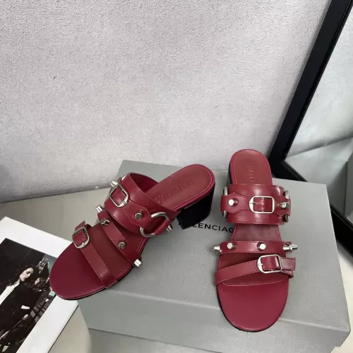 Cheap Balenciaga Slippers For Women #1292383 Replica Wholesale [$88.00 USD] [ITEM#1292383] on Replica Balenciaga Slippers