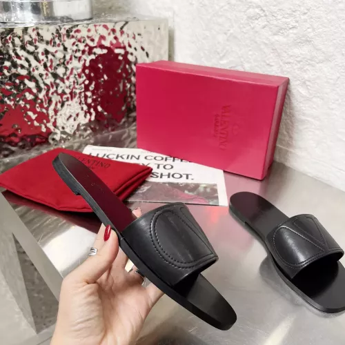 Cheap Valentino Slippers For Women #1292415 Replica Wholesale [$82.00 USD] [ITEM#1292415] on Replica Valentino Slippers