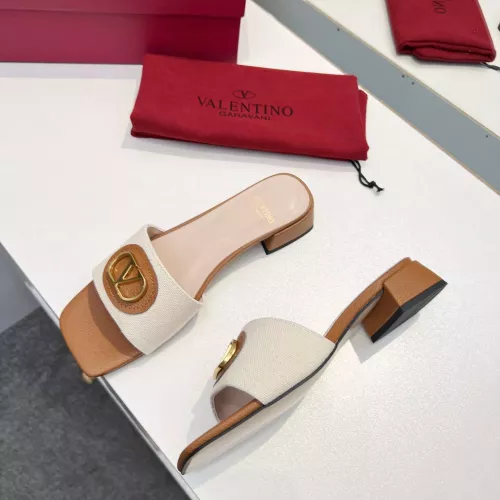 Cheap Valentino Slippers For Women #1292416 Replica Wholesale [$85.00 USD] [ITEM#1292416] on Replica Valentino Slippers