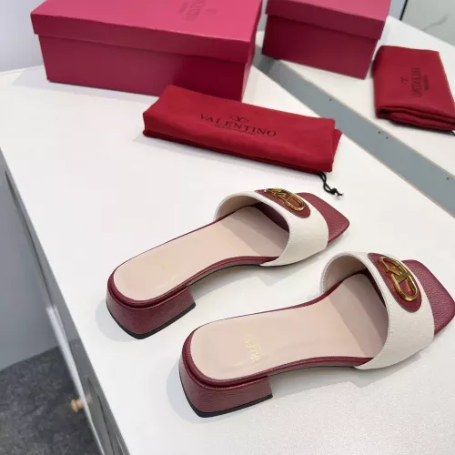 Cheap Valentino Slippers For Women #1292417 Replica Wholesale [$85.00 USD] [ITEM#1292417] on Replica Valentino Slippers