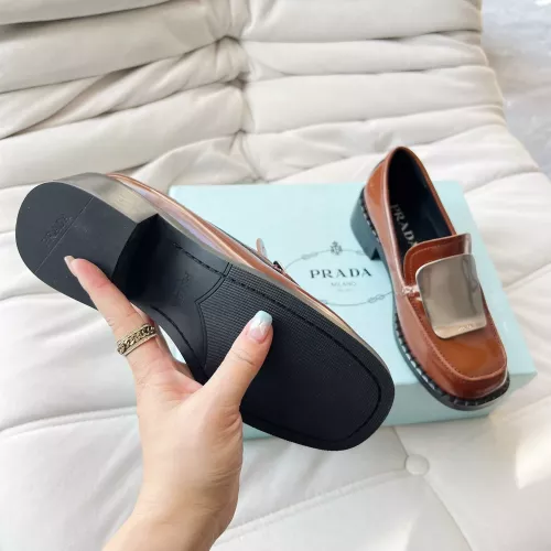 Cheap Prada Leather Shoes For Women #1292481 Replica Wholesale [$102.00 USD] [ITEM#1292481] on Replica Prada Leather Shoes