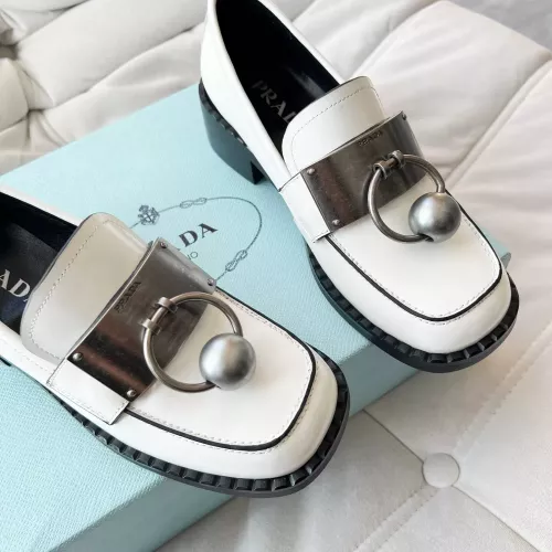 Cheap Prada Leather Shoes For Women #1292483 Replica Wholesale [$102.00 USD] [ITEM#1292483] on Replica Prada Leather Shoes