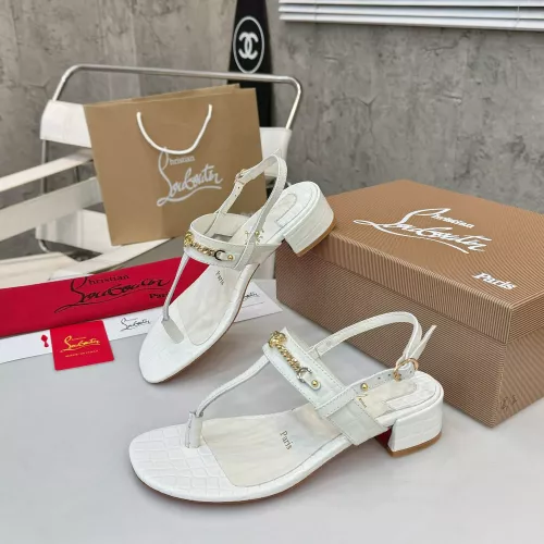 Cheap Christian Louboutin Sandal For Women #1292491 Replica Wholesale [$96.00 USD] [ITEM#1292491] on Replica Christian Louboutin Sandal