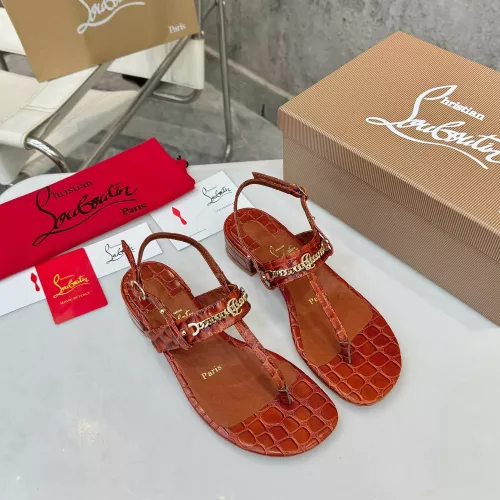 Cheap Christian Louboutin Sandal For Women #1292492 Replica Wholesale [$96.00 USD] [ITEM#1292492] on Replica Christian Louboutin Sandal