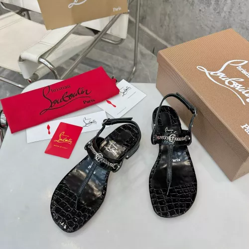 Cheap Christian Louboutin Sandal For Women #1292494 Replica Wholesale [$96.00 USD] [ITEM#1292494] on Replica Christian Louboutin Sandal