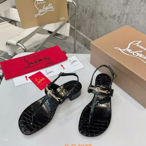 Cheap Christian Louboutin Sandal For Women #1292495 Replica Wholesale [$96.00 USD] [ITEM#1292495] on Replica Christian Louboutin Sandal