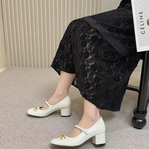 Cheap Gucci High-Heeled Shoes For Women #1292502 Replica Wholesale [$82.00 USD] [ITEM#1292502] on Replica Gucci High-Heeled Shoes