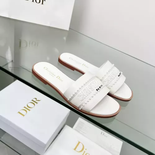 Cheap Christian Dior Slippers For Women #1292540 Replica Wholesale [$82.00 USD] [ITEM#1292540] on Replica Christian Dior Slippers