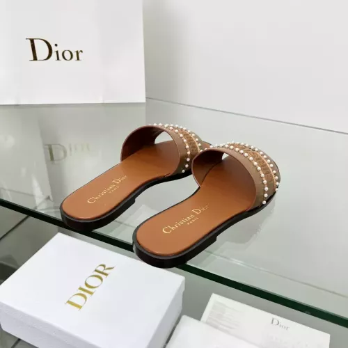 Cheap Christian Dior Slippers For Women #1292541 Replica Wholesale [$82.00 USD] [ITEM#1292541] on Replica Christian Dior Slippers