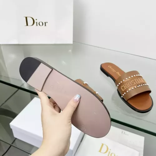 Cheap Christian Dior Slippers For Women #1292541 Replica Wholesale [$82.00 USD] [ITEM#1292541] on Replica Christian Dior Slippers