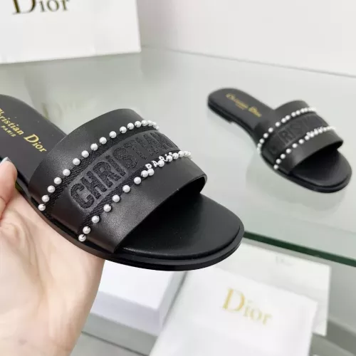 Cheap Christian Dior Slippers For Women #1292543 Replica Wholesale [$82.00 USD] [ITEM#1292543] on Replica Christian Dior Slippers