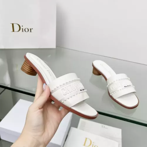 Cheap Christian Dior Slippers For Women #1292544 Replica Wholesale [$88.00 USD] [ITEM#1292544] on Replica Christian Dior Slippers