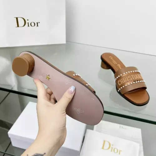 Cheap Christian Dior Slippers For Women #1292545 Replica Wholesale [$88.00 USD] [ITEM#1292545] on Replica Christian Dior Slippers