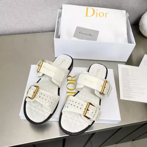 Cheap Christian Dior Slippers For Women #1292547 Replica Wholesale [$82.00 USD] [ITEM#1292547] on Replica Christian Dior Slippers