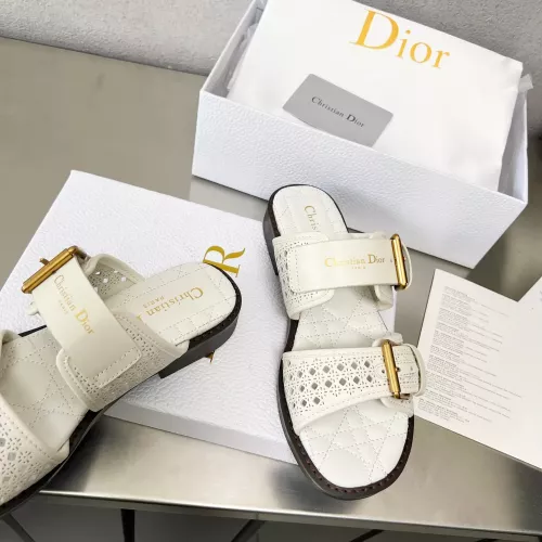 Cheap Christian Dior Slippers For Women #1292547 Replica Wholesale [$82.00 USD] [ITEM#1292547] on Replica Christian Dior Slippers