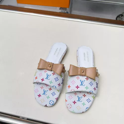 Cheap Louis Vuitton Slippers For Women #1292553 Replica Wholesale [$82.00 USD] [ITEM#1292553] on Replica Louis Vuitton Slippers