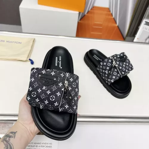 Cheap Louis Vuitton Slippers For Women #1292559 Replica Wholesale [$80.00 USD] [ITEM#1292559] on Replica Louis Vuitton Slippers