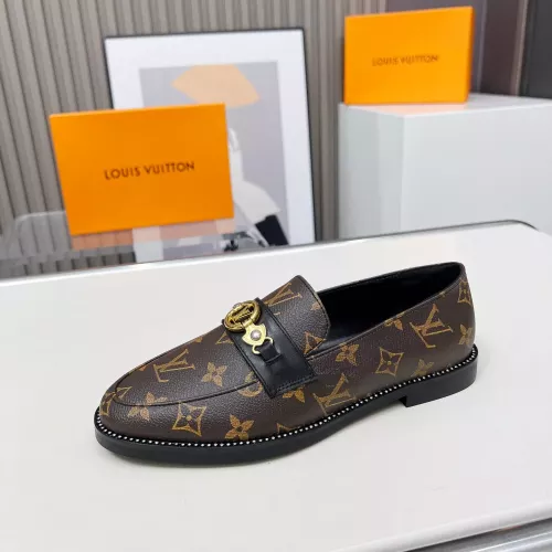 Cheap Louis Vuitton LV Oxfords Shoes For Women #1292563 Replica Wholesale [$92.00 USD] [ITEM#1292563] on Replica Louis Vuitton LV Oxfords Shoes