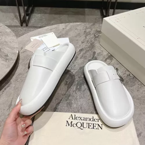 Cheap Alexander McQueen Slippers For Women #1292587 Replica Wholesale [$115.00 USD] [ITEM#1292587] on Replica Alexander McQueen Slippers