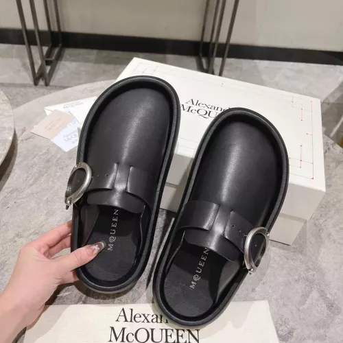 Cheap Alexander McQueen Slippers For Men #1292590 Replica Wholesale [$115.00 USD] [ITEM#1292590] on Replica Alexander McQueen Slippers