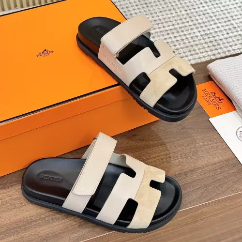 Cheap Hermes Slippers For Men #1292616 Replica Wholesale [$80.00 USD] [ITEM#1292616] on Replica Hermes Slippers