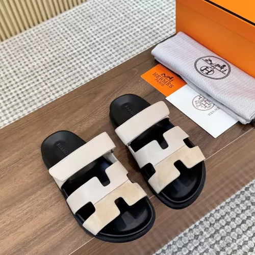 Cheap Hermes Slippers For Men #1292616 Replica Wholesale [$80.00 USD] [ITEM#1292616] on Replica Hermes Slippers