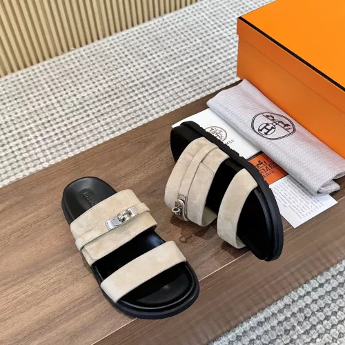 Cheap Hermes Slippers For Women #1292623 Replica Wholesale [$82.00 USD] [ITEM#1292623] on Replica Hermes Slippers