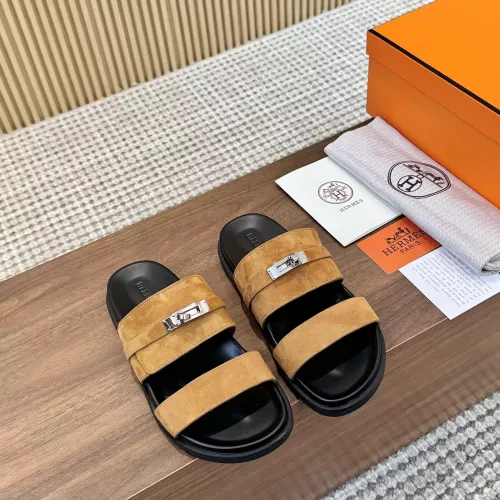 Cheap Hermes Slippers For Women #1292625 Replica Wholesale [$82.00 USD] [ITEM#1292625] on Replica Hermes Slippers