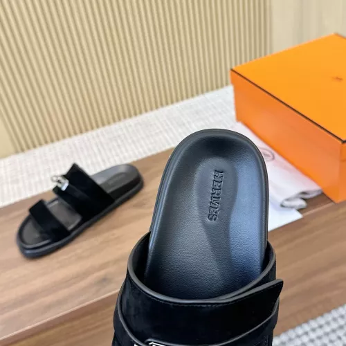 Cheap Hermes Slippers For Men #1292630 Replica Wholesale [$82.00 USD] [ITEM#1292630] on Replica Hermes Slippers