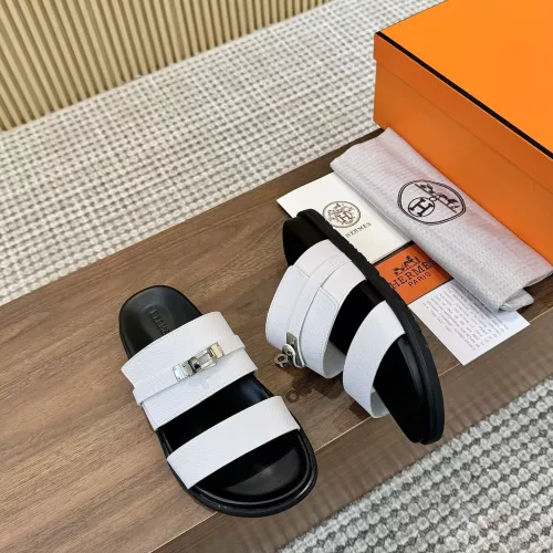 Cheap Hermes Slippers For Men #1292632 Replica Wholesale [$82.00 USD] [ITEM#1292632] on Replica Hermes Slippers