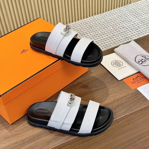 Cheap Hermes Slippers For Men #1292632 Replica Wholesale [$82.00 USD] [ITEM#1292632] on Replica Hermes Slippers