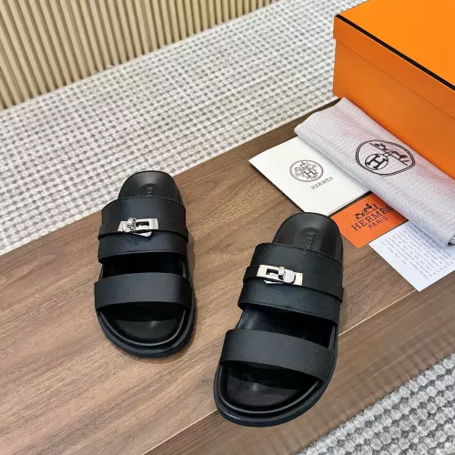 Cheap Hermes Slippers For Men #1292636 Replica Wholesale [$82.00 USD] [ITEM#1292636] on Replica Hermes Slippers