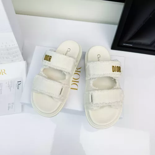 Cheap Christian Dior Slippers For Women #1292642 Replica Wholesale [$96.00 USD] [ITEM#1292642] on Replica Christian Dior Slippers