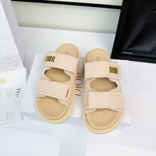 Cheap Christian Dior Slippers For Women #1292645 Replica Wholesale [$96.00 USD] [ITEM#1292645] on Replica Christian Dior Slippers