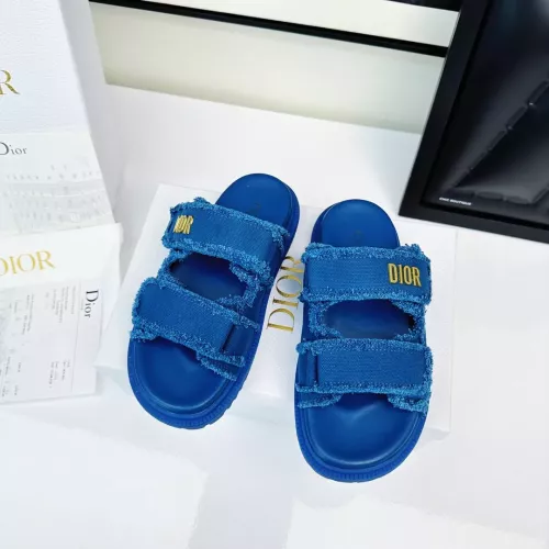 Cheap Christian Dior Slippers For Women #1292646 Replica Wholesale [$96.00 USD] [ITEM#1292646] on Replica Christian Dior Slippers