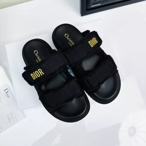 Cheap Christian Dior Slippers For Women #1292647 Replica Wholesale [$96.00 USD] [ITEM#1292647] on Replica Christian Dior Slippers